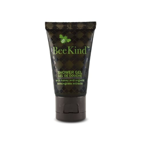 BeeKind Shower Gel, Tube, Flip Cap, 1oz/30ml